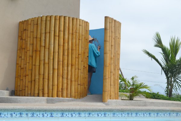 Outdoor shower